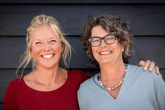 Ellemieke van der Horst en Eva Kuit Ellemieke van der Horst en Eva Kuit